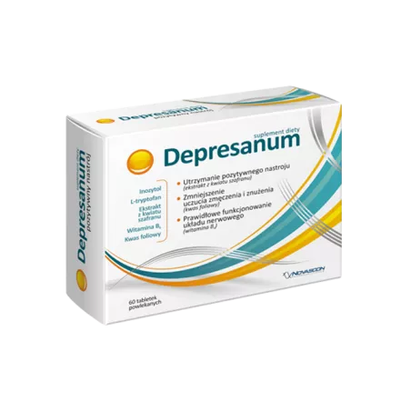 Depresanum tabletki powlekane x 60 tabletek Spokój i Sen NOVASCON PHARMACEUTICALS SP. Z O.O.