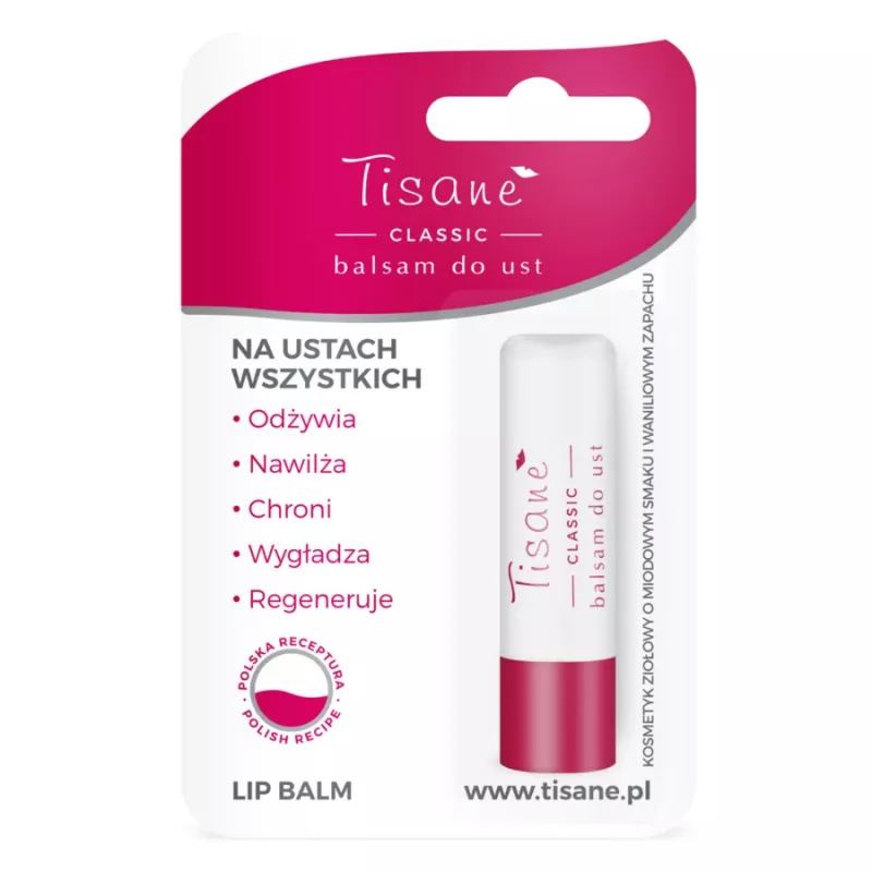 ZAKŁAD CHEMICZNO-FARMACEUTYCZNY "FARMAPOL" SP. Z O.O. Tisane Lippenstift 4.3 g — Inhaltsstoffe i ocena