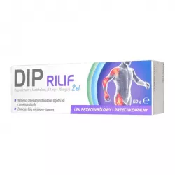 Dip rilif żel (50mg+30mg)/g x 50 g stawy COLEP LAUPHEIM GMBH & CO. KG