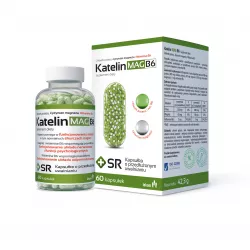 Katelin MAG B6 kapsułki o przedłużonym uwalnianiu x 100 kapsułek magnez "FOR-MED" SP. Z O.O.