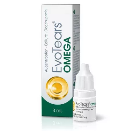 EvoTears Omega Krople do oczu 3 ml krople do oczu na alergię URSAPHARM POLAND SP.Z O.O.