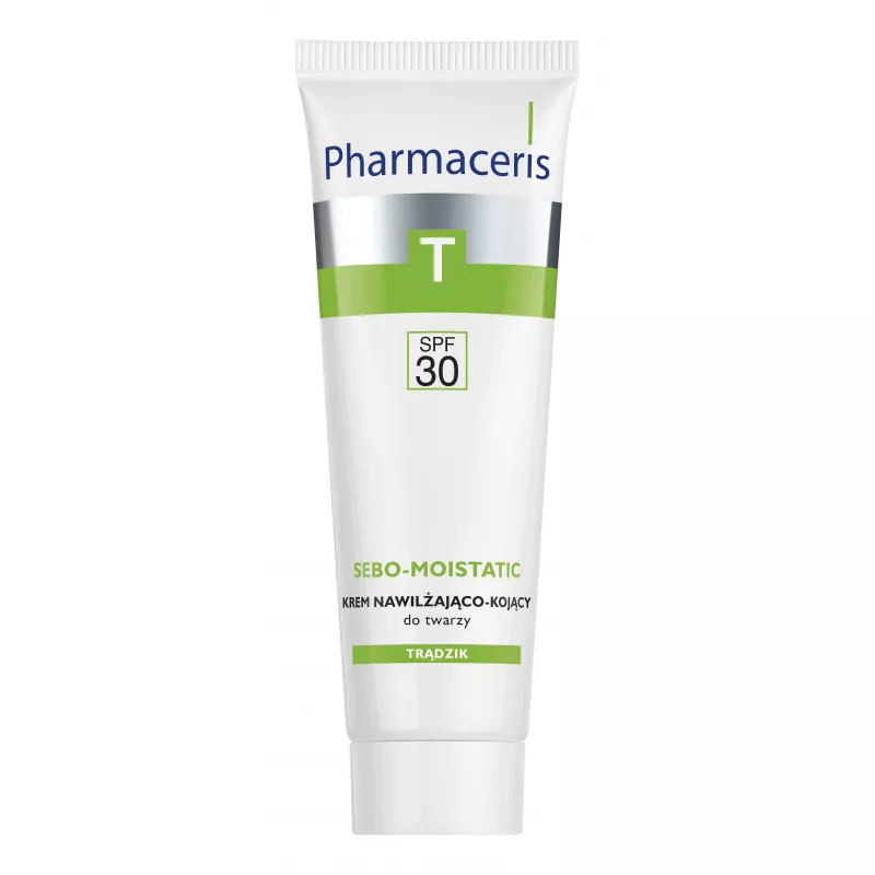 LAB.KOSM.DR IRENA ERIS SP. Z O.O. Pharmaceris T Sebo-Moistatic Krem nawilżająco-kojący 50 ml — Inhaltsstoffe i ocena